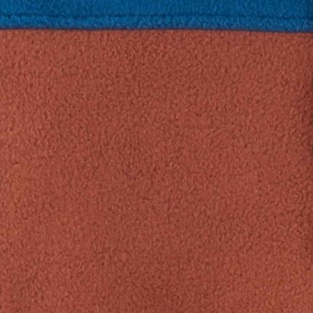 NWT Carter's Baby Blue and Brown Fleece Jumpsuit ~9M - Picture 2 of 3
